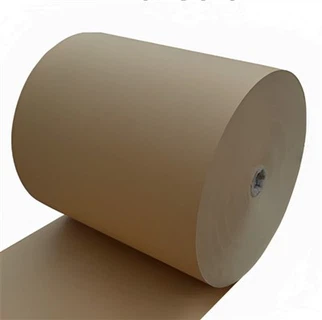 Brún Kraft Paper Jumbo Roll